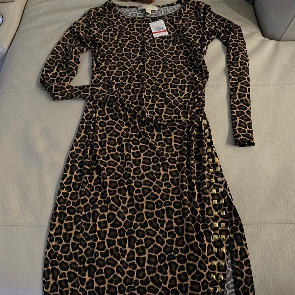 Super cute leopard print dress